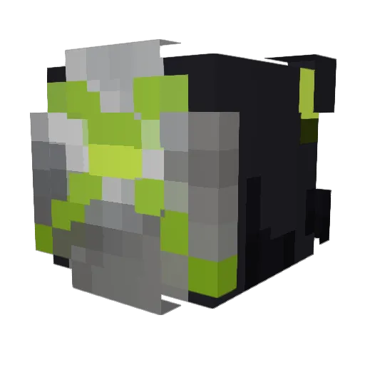 GamerRuby911 Minecraft avatar head, 3D render