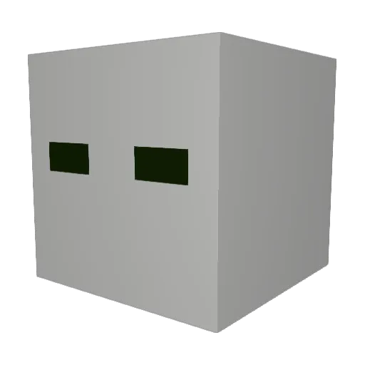 GamerSis11 Minecraft avatar head, 3D render
