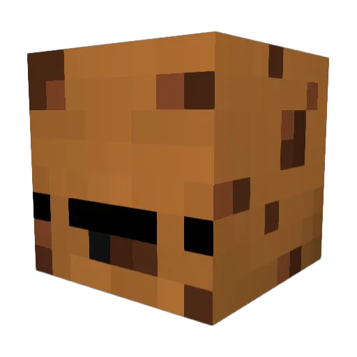 GamerSloth2034 Minecraft avatar head, 3D render