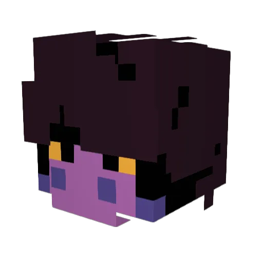 GamerStar6640 Minecraft avatar head, 3D render