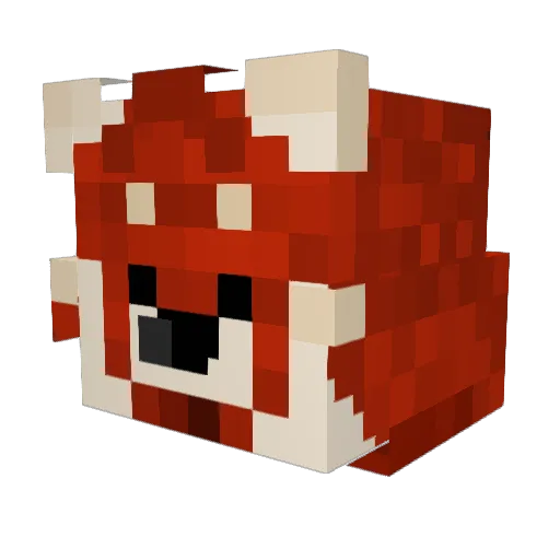 GamerTechChub Minecraft avatar head, 3D render