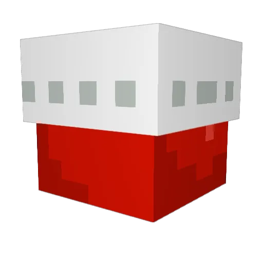 GamerTomater Minecraft avatar head, 3D render