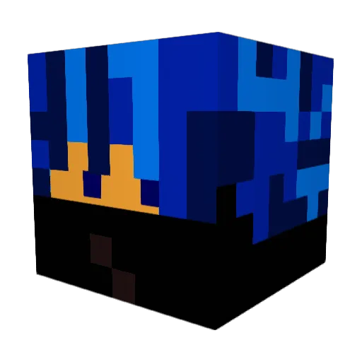 Gamer_2_0_gg Minecraft avatar head, 3D render