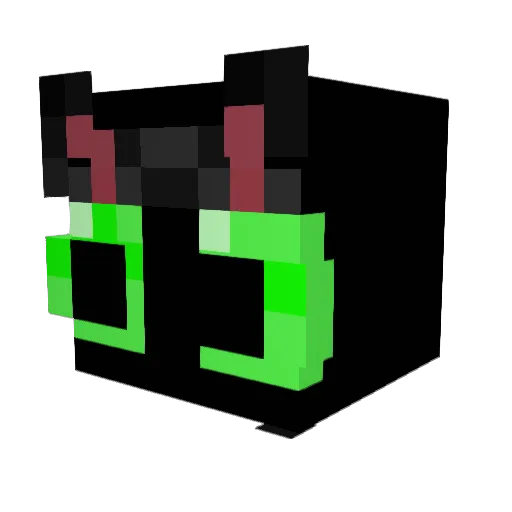 Gamer_Dada Minecraft avatar head, 3D render