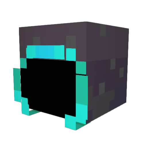 Gamer_Down_Under Minecraft avatar head, 3D render