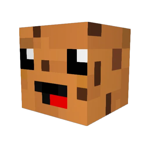 Gamer_Girl2005 Minecraft avatar head, 3D render