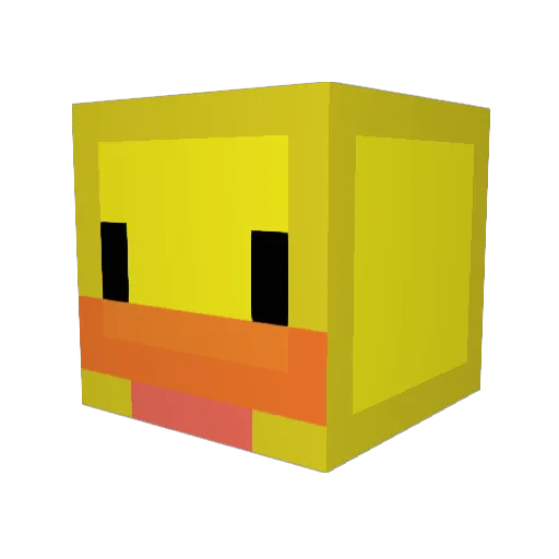 Gamer_Julia_10 Minecraft avatar head, 3D render