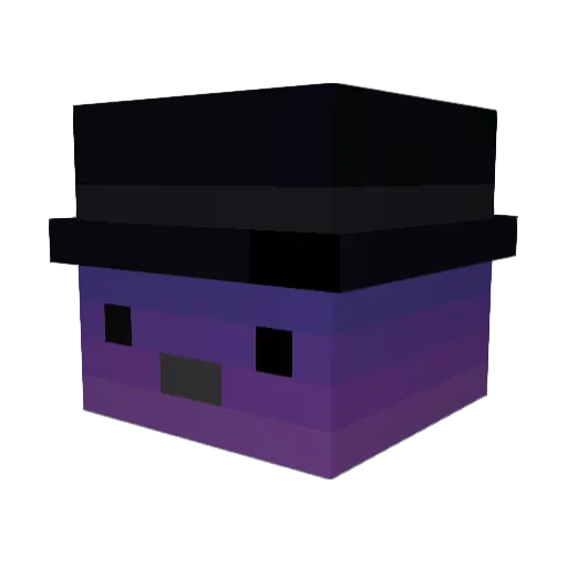 Gamer_Moments Minecraft avatar head, 3D render