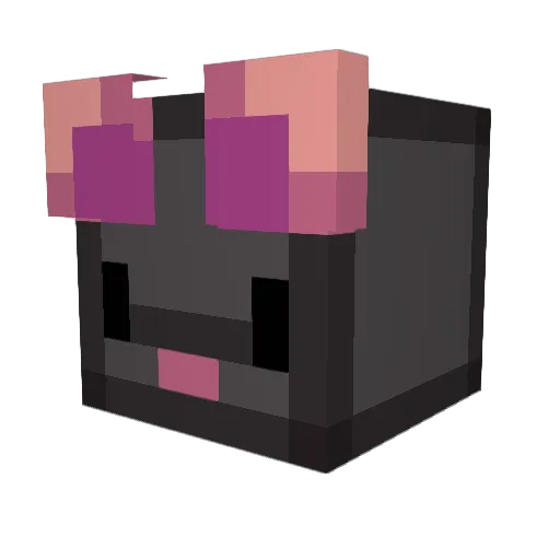 Gamer_SLD Minecraft avatar head, 3D render