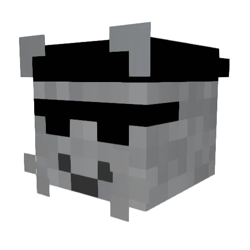 Gamerbossdabest Minecraft avatar head, 3D render