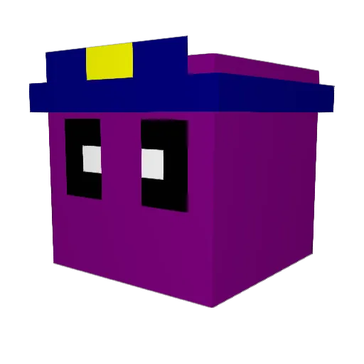 Gamerboy1965 Minecraft avatar head, 3D render