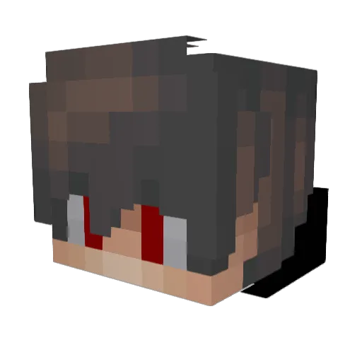 Gamerdz03 Minecraft avatar head, 3D render