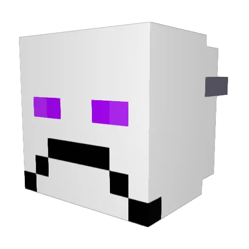 Gamergod6665 Minecraft avatar head, 3D render