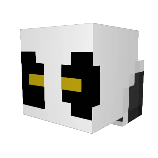 Gamerhoodbro Minecraft avatar head, 3D render
