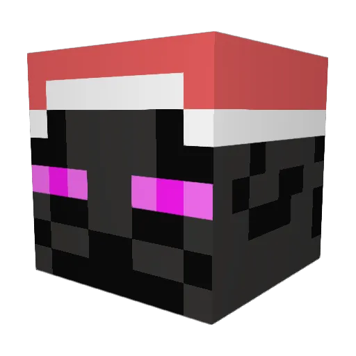 Gamerjy Minecraft avatar head, 3D render