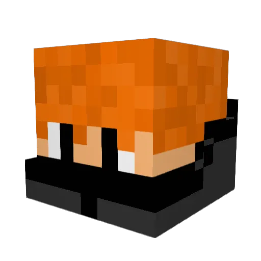 Gameron78 Minecraft avatar head, 3D render