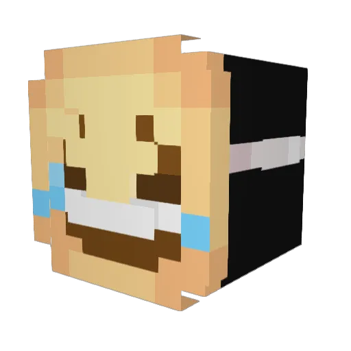 GamerrChicken40 Minecraft avatar head, 3D render