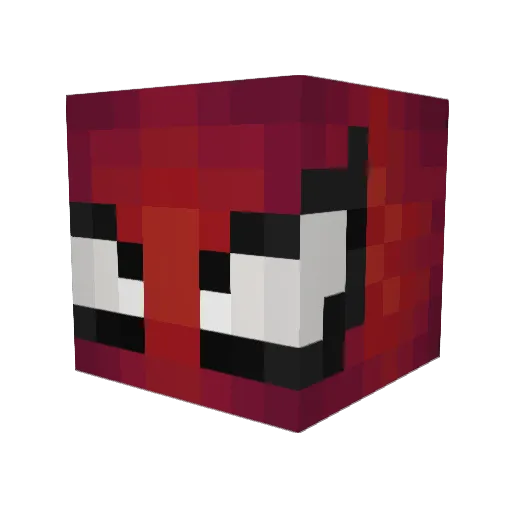 Gamersmoug443 Minecraft avatar head, 3D render