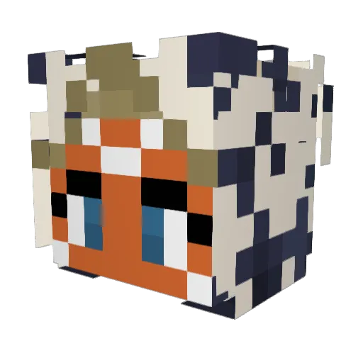 Gamerson6443 Minecraft avatar head, 3D render