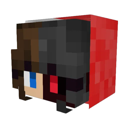Gamersoul333 Minecraft avatar head, 3D render