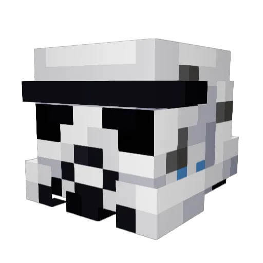 Gamerstatus37 Minecraft avatar head, 3D render