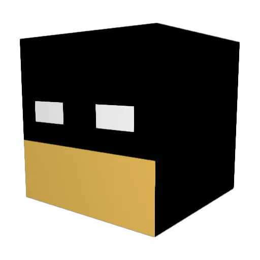 Gamerstime Minecraft avatar head, 3D render