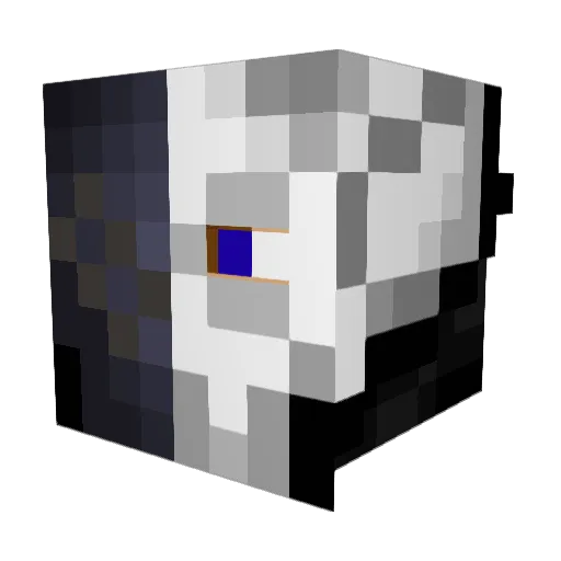 Gamestud101 Minecraft avatar head, 3D render