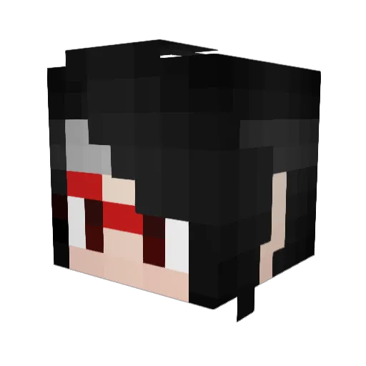 Gameurdu38 Minecraft avatar head, 3D render