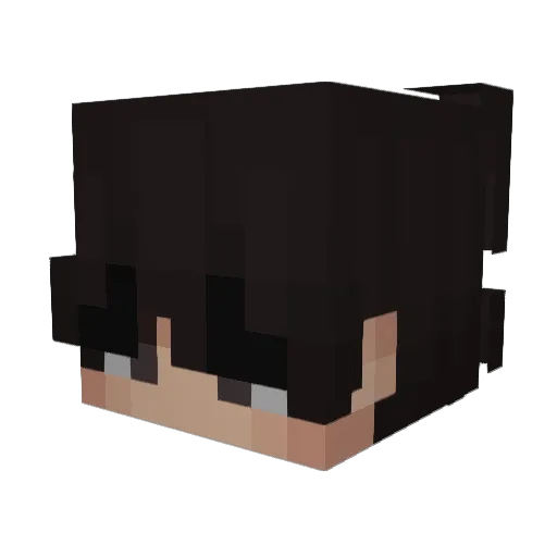 Gamex_EZ Minecraft avatar head, 3D render