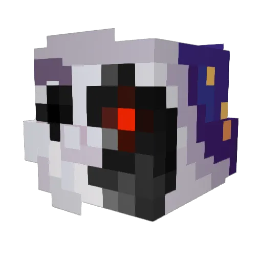 GamezFrosch Minecraft avatar head, 3D render
