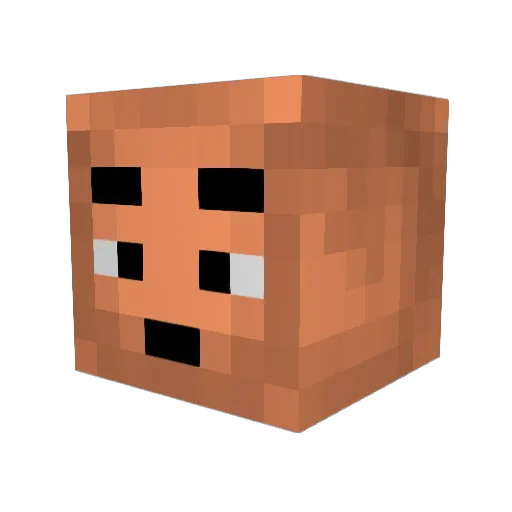 Gaming4m3 Minecraft avatar head, 3D render