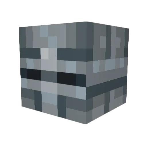 GamingBmac Minecraft avatar head, 3D render
