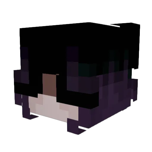 GamingCharly06 Minecraft avatar head, 3D render