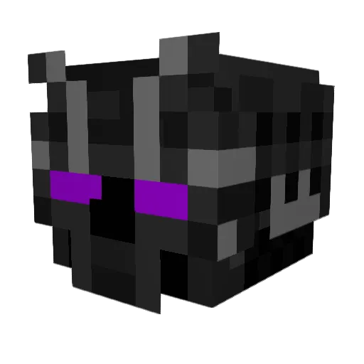 GamingDemonLord Minecraft avatar head, 3D render