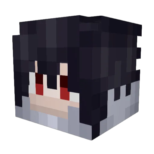 GamingDude1998 Minecraft avatar head, 3D render