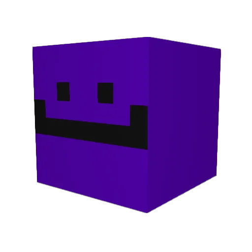 GamingHaven Minecraft avatar head, 3D render