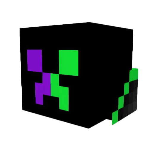 GamingIsAwsome Minecraft avatar head, 3D render