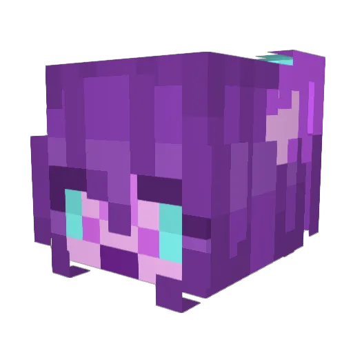 GamingJune Minecraft avatar head, 3D render