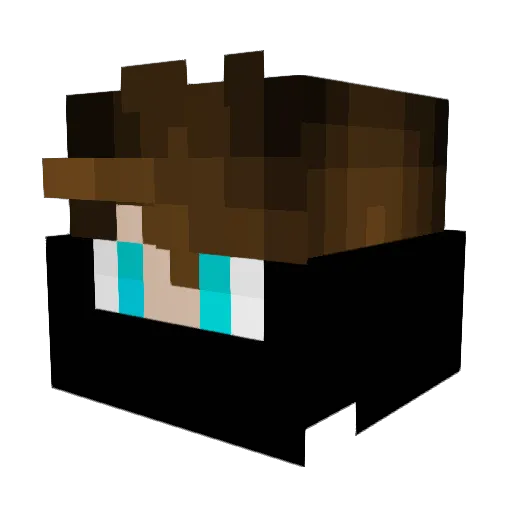 GamingRepublic09 Minecraft avatar head, 3D render