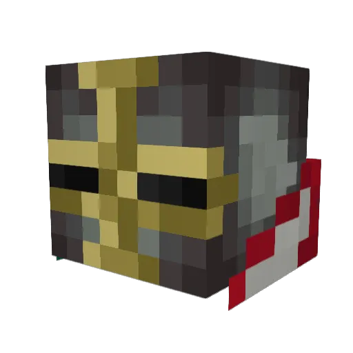 GamingStyle325 Minecraft avatar head, 3D render