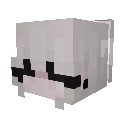 Gaming_Chrisi Minecraft avatar head, 3D render