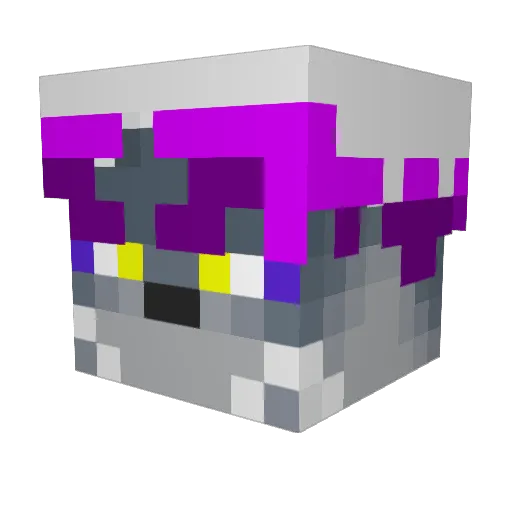 Gaming_Ultimatum Minecraft avatar head, 3D render