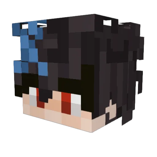 Gaming_galaxy0 Minecraft avatar head, 3D render