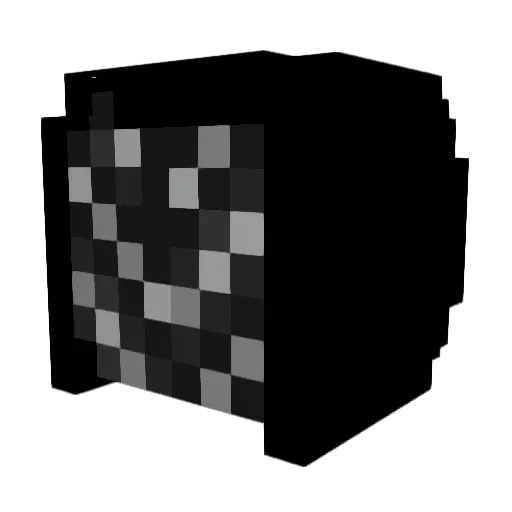 Gamingfire3 Minecraft avatar head, 3D render