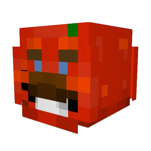 Gamingflopper02 Minecraft avatar head, 3D render