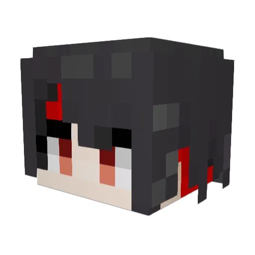 Gaminggod047 Minecraft avatar head, 3D render
