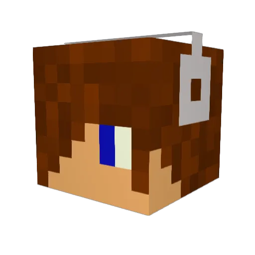 Gamingpro9988 Minecraft avatar head, 3D render