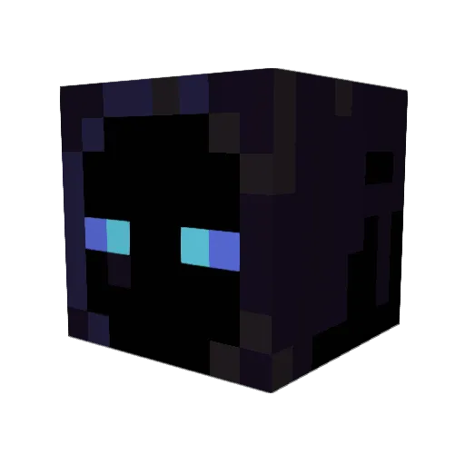 Gamma_Res Minecraft avatar head, 3D render