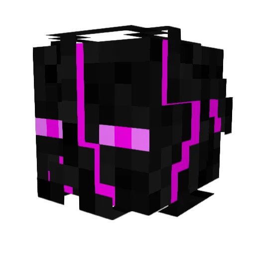 Gamplam Minecraft avatar head, 3D render