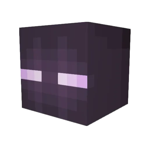 GamrMike Minecraft avatar head, 3D render